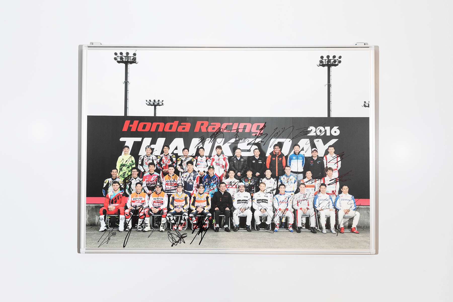 HONDA
2016 Honda Racing Thanks Day	Drivers Photo Panel
