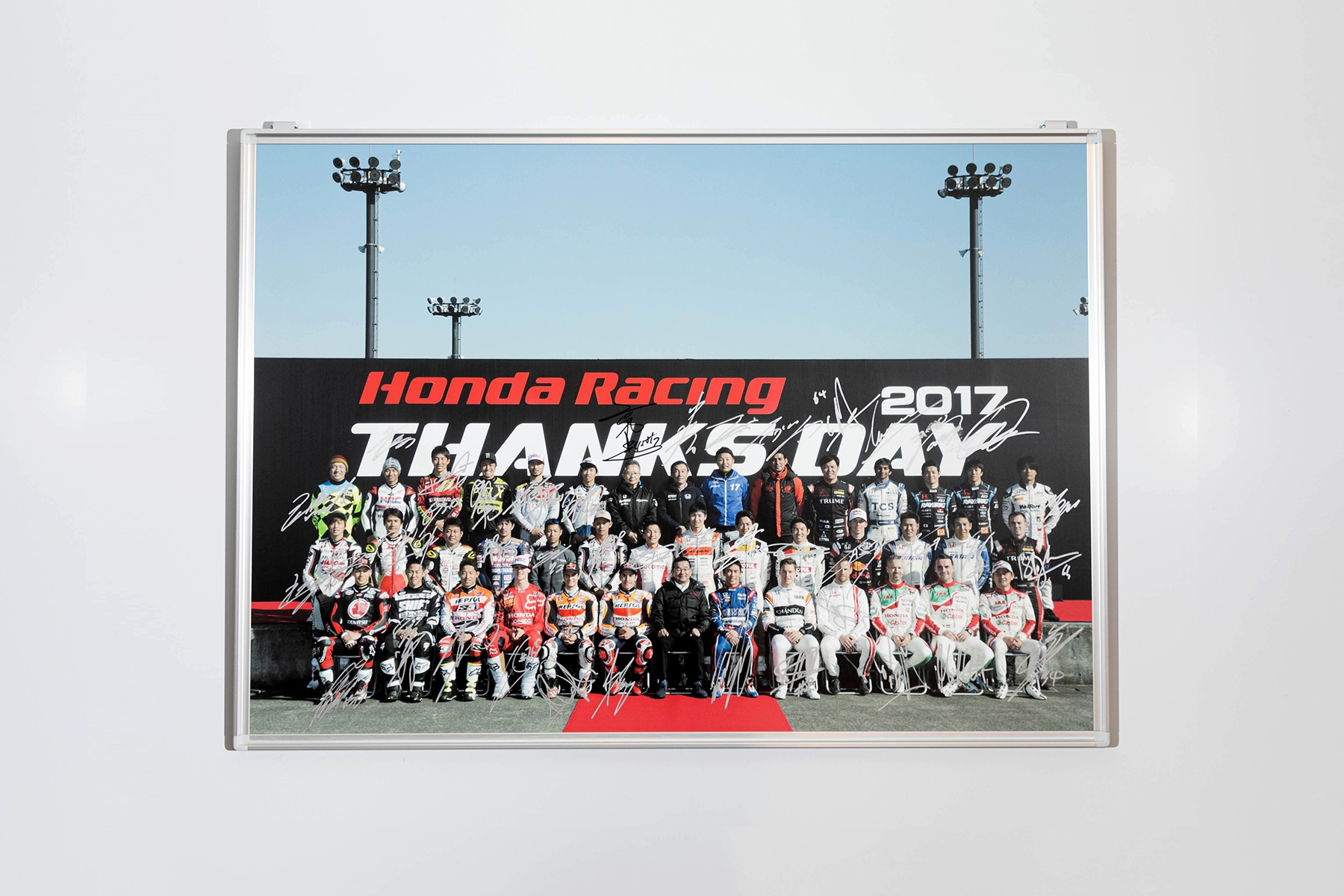 HONDA
2017 Honda Racing Thanks Day
Drivers Photo Panel