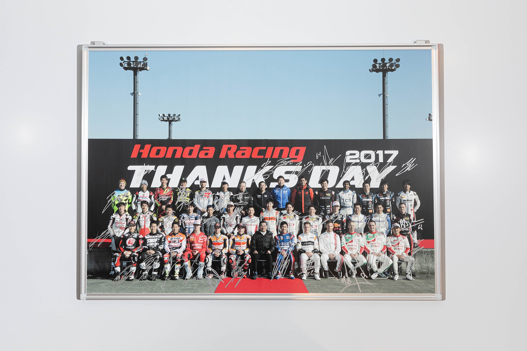 HONDA
2017 Honda Racing Thanks Day
Drivers Photo Panel