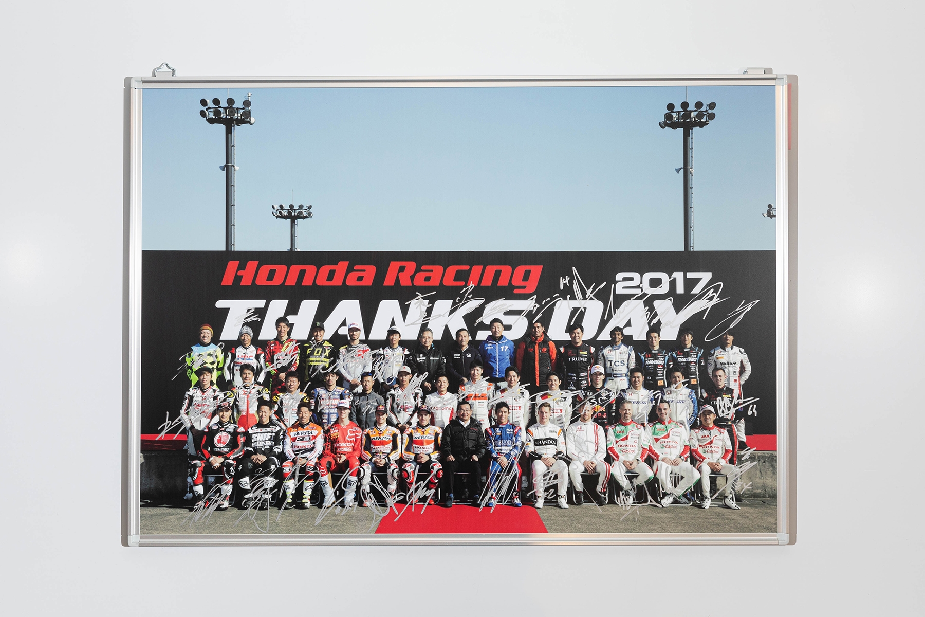 HONDA
2017 Honda Racing Thanks Day
Drivers Photo Panel