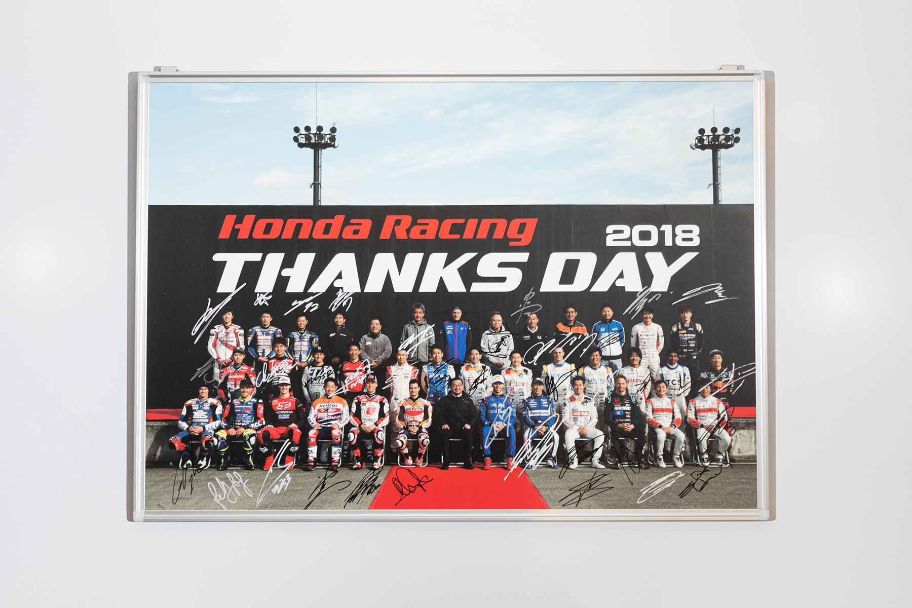HONDA
2018 Honda Racing Thanks Day
Drivers Photo Panel