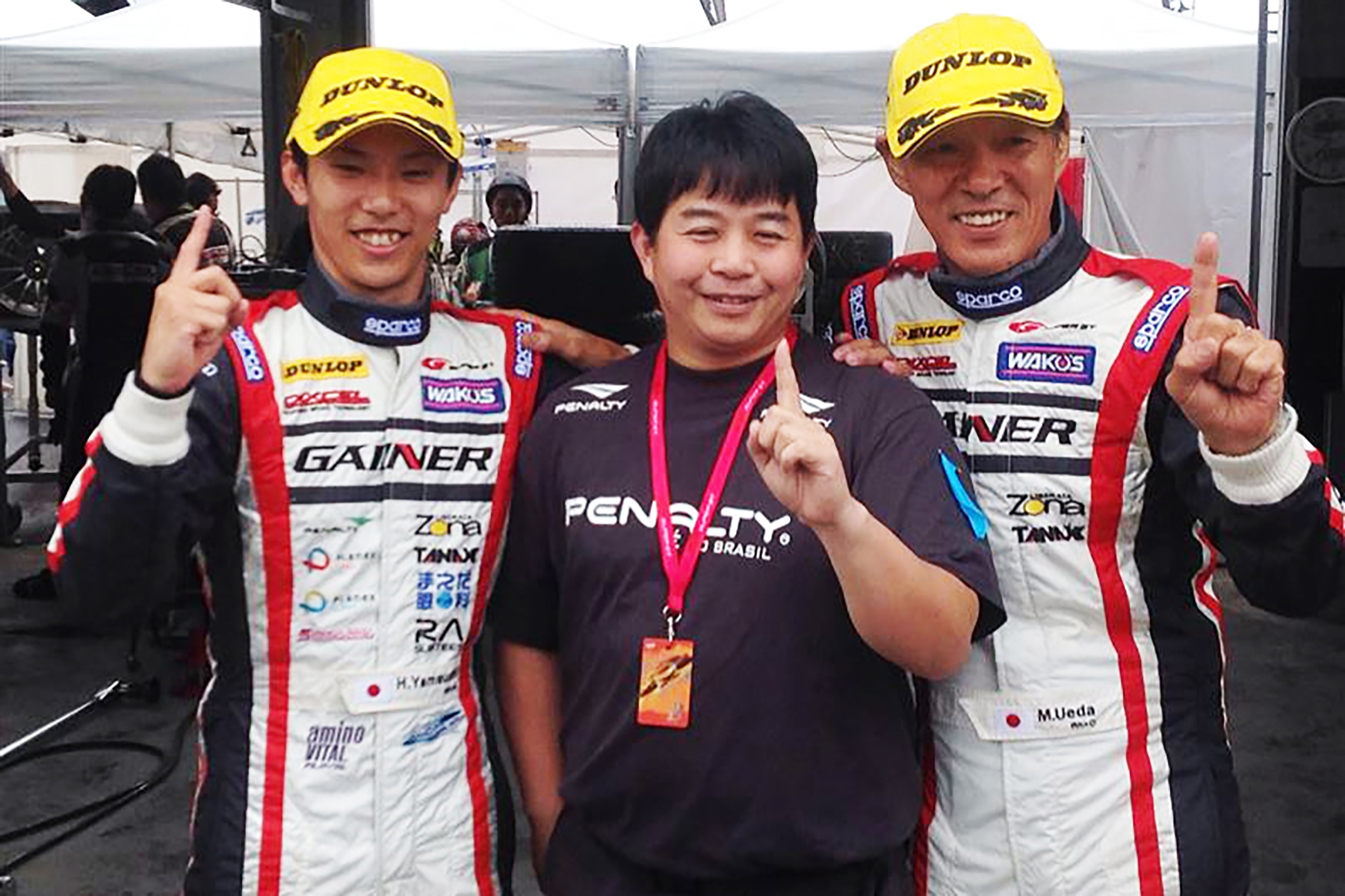 2014 SGT Rd4pole YAMAUCHI1